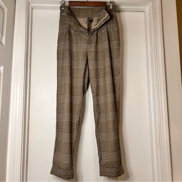Wild Fable High-Waisted Plaid Pants - Size 2 - Picture 4 of 12